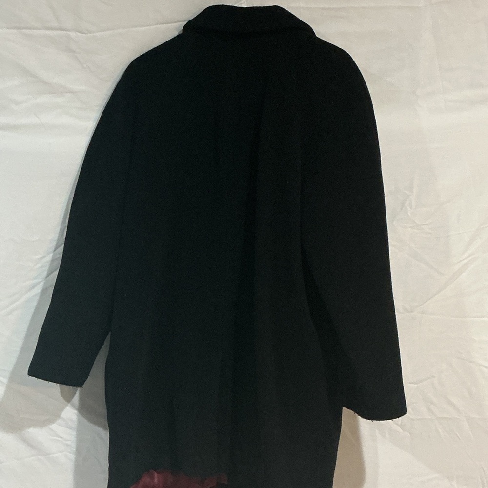Liz Claiborne Elegant Black Pea Coat - Picture 8 of 8